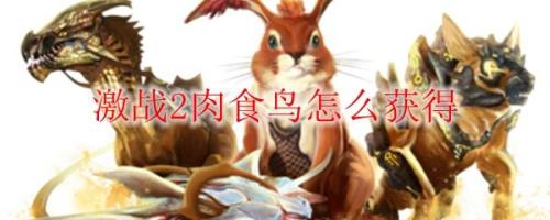 激战2 肉食鸟有必要加专精点吗