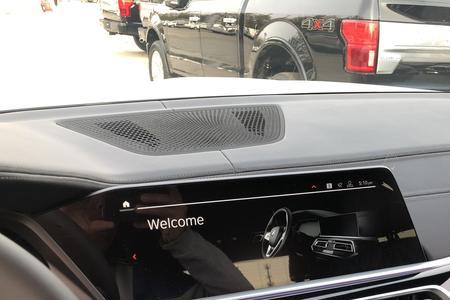 宝马x7车内怎么锁车