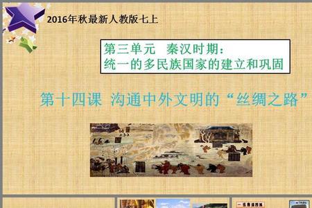 沟通中外文明的丝绸之路口诀