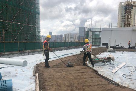 干铺地砖水泥和石粉比例