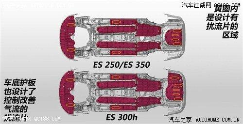 雷克萨斯es底盘比一般车低