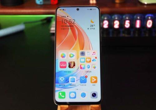 荣耀x40桌面图标怎么缩小