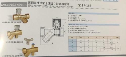 dn25球阀标准尺寸