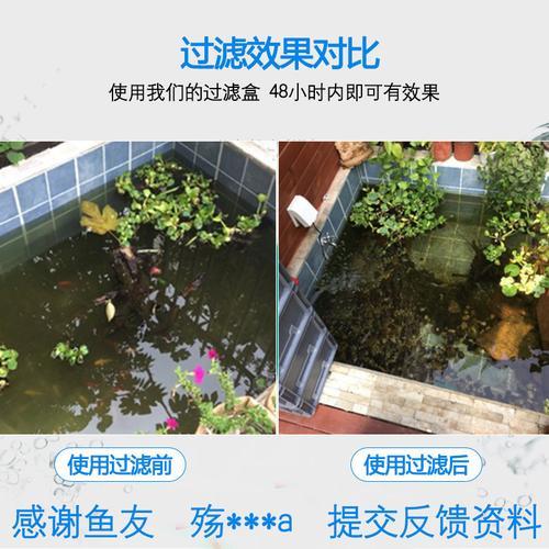 室外养鱼净化过滤水箱制作