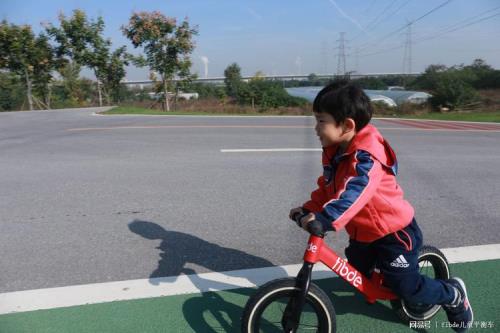 小孩骑别人家的平衡车摔伤了