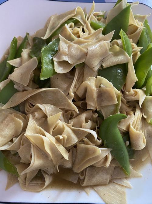 尖椒炒干豆腐是怎么做的