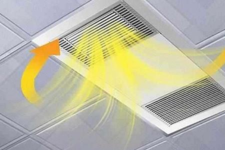 雷士浴霸换气往里面吹怎么回事