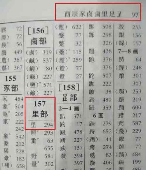 步的部首页码是什么