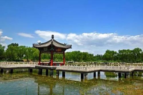 北京饭店看到的海子是什么