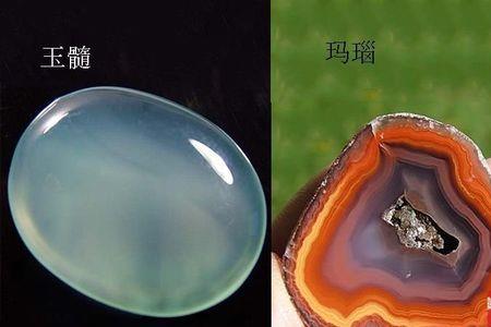 水墨玉和玉髓的区别