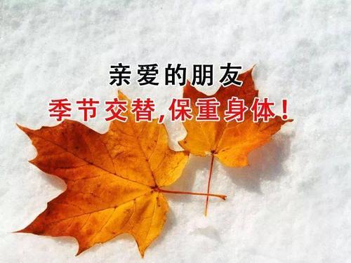 早上天气冷怎么关心女友