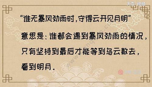 见月明什么意思
