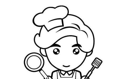 煮饭简笔画
