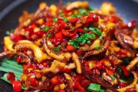 鱿鱼喜庆的菜名字