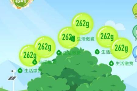 支付宝消费多少会给130克绿色能量