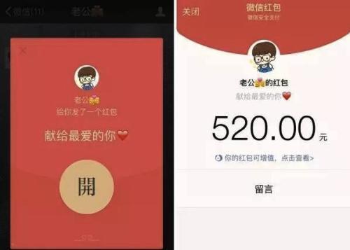 61怎么给女朋友发红包有意思