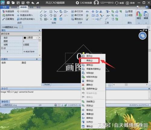cad光标旁边的角度不见了