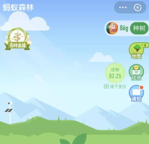 蚂蚁森林种一棵树有多少年期限