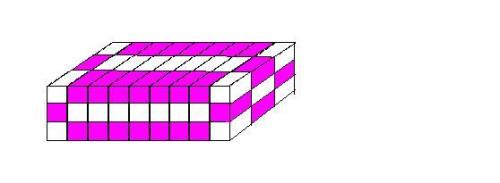 四个相同正方体怎样画长方体