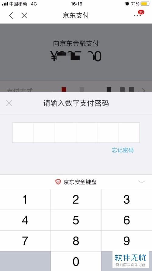 输入支付密码是什么意思