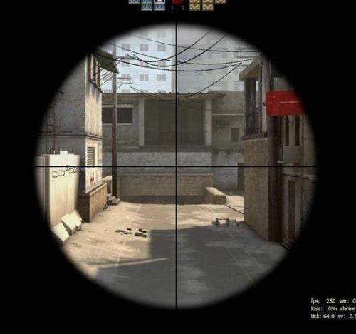 csgo怎么设置准星一个点的代码