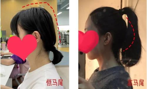 跑800米女生头发扎高还是扎低