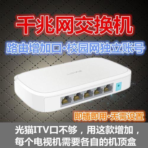 联通机顶盒插千兆口吗