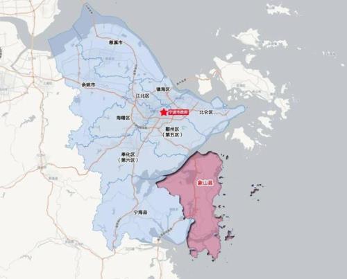 宁波市区属于哪个区