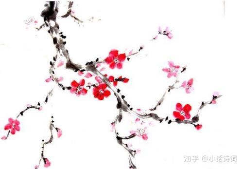 枝开头的诗