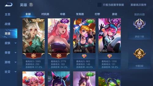 王者熟练度大红叫什么