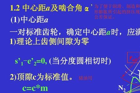 分度圆上的压力角标准值为多少