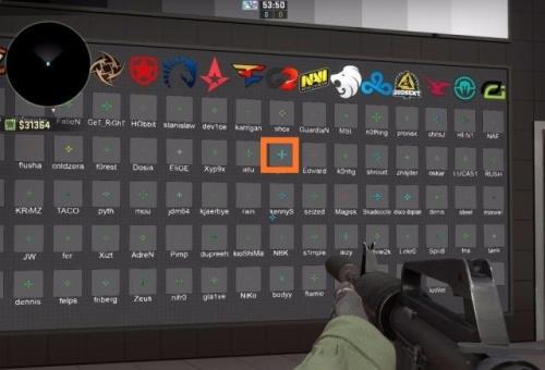 csgo框框准星怎么弄