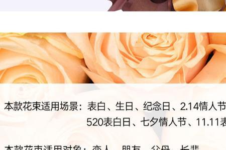 香槟玫瑰贺卡寄语