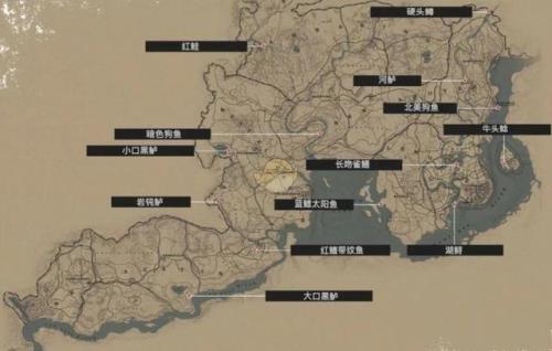 荒野大镖客怎么开启钓鱼任务