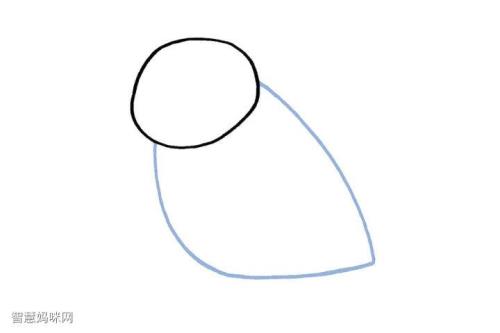 小鸟怎么简笔画