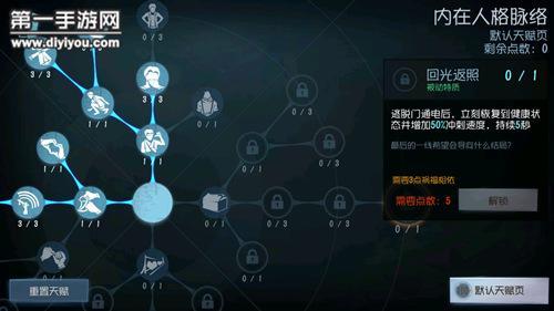 第五人格修电机天赋