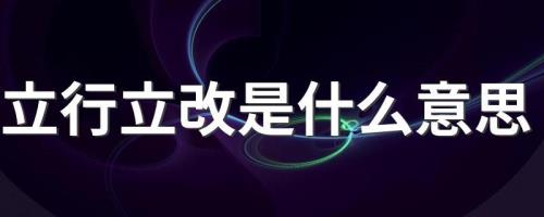 总结并提出改正意见什么意思