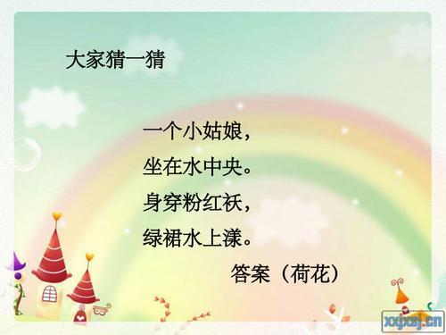 荷花的部首和音节组词