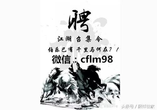 伯乐和千里马是比喻什么