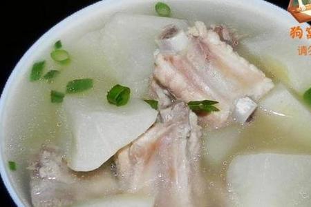鸡肉炖白萝卜汤最佳做法