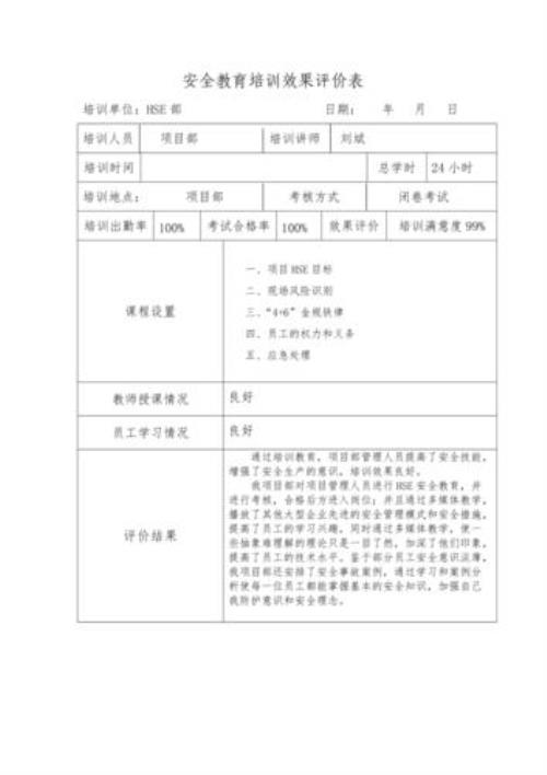 职称公开课的效果评价方式