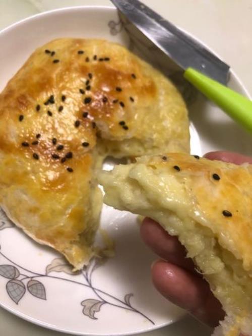 芝士手抓饼做法平底锅
