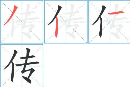 凯田字格写法
