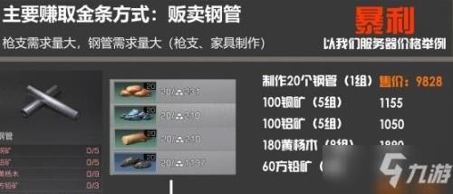 明日之后家具工怎么赚钱