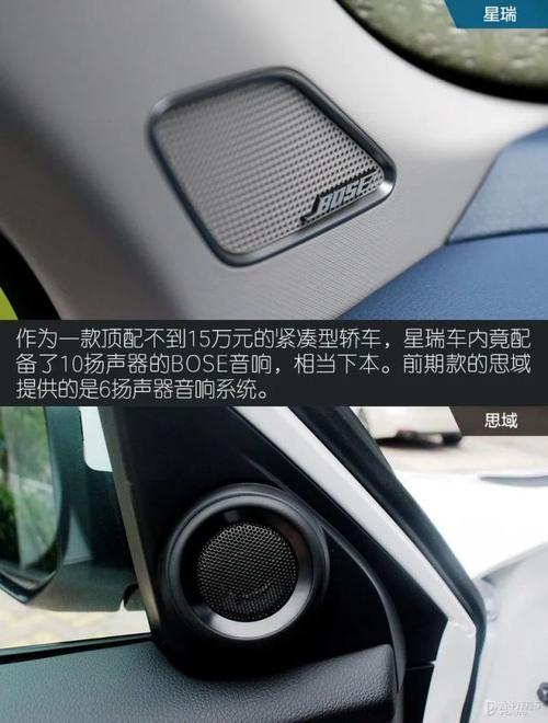 新思域只有顶配有bose音响吗