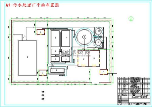 污水处理厂施工图纸怎么看