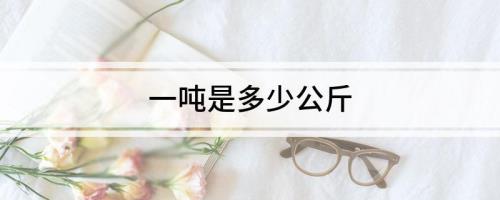 100公吨等于多少公斤