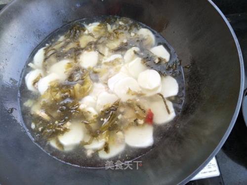 宁波雪菜汤年糕正宗做法