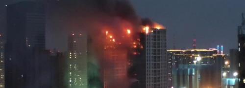 楼房着大火后还能住吗