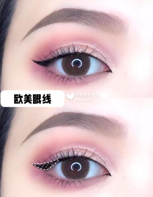 前眼线画法